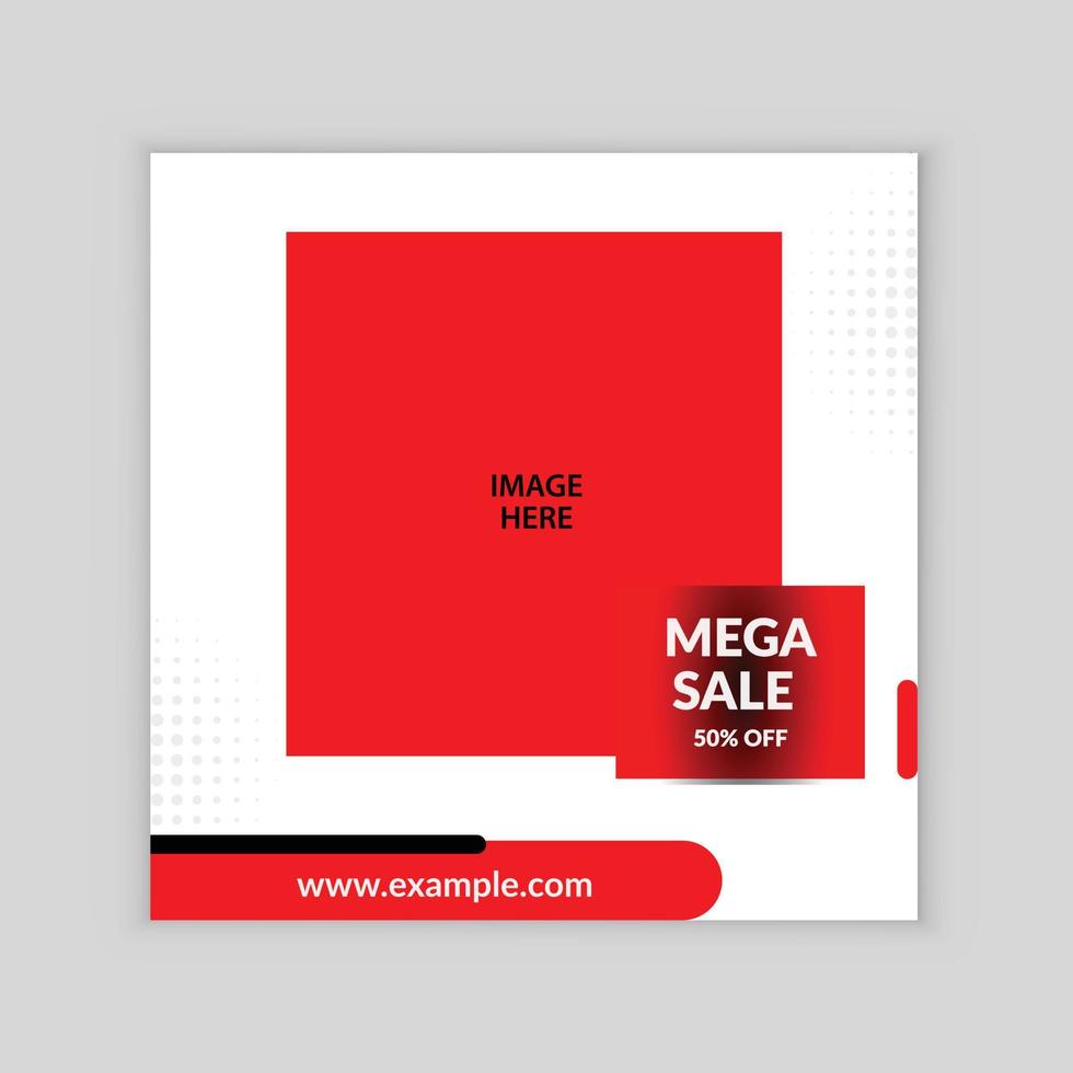 Special offer mega sale banner background template design vector illustration.