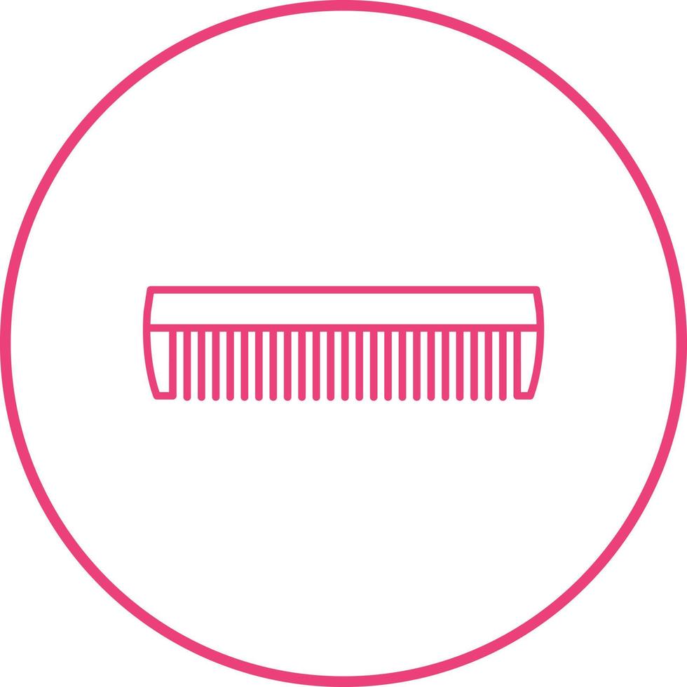 Comb Vector Icon