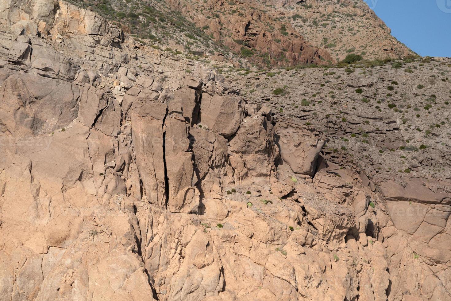 baja california sur cortez sea rocks photo