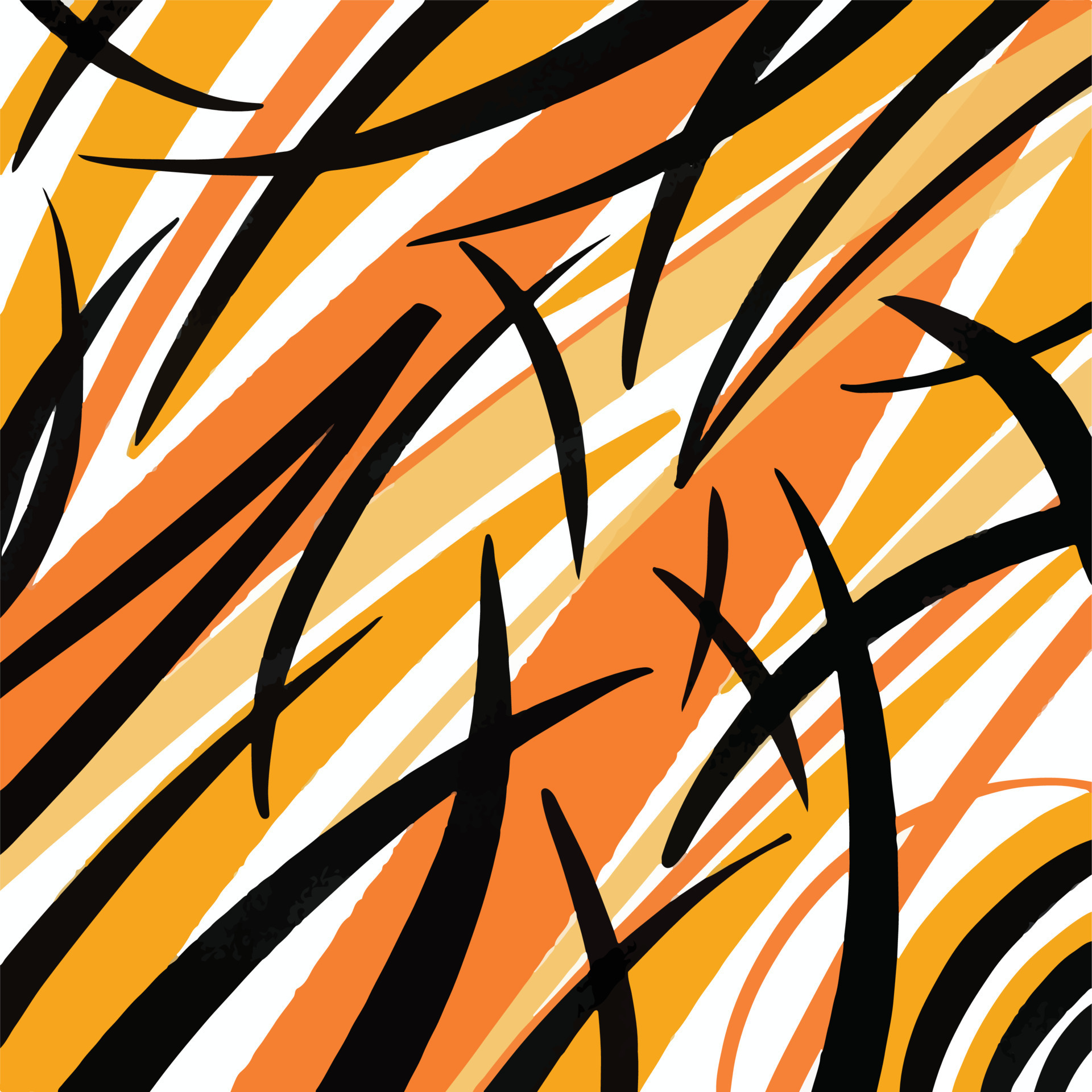 Black and orange wrapping paper discount