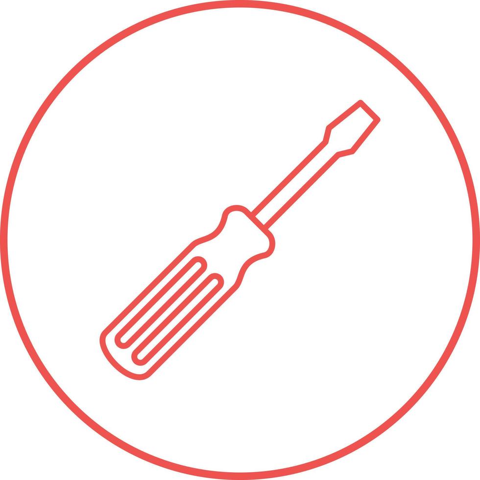 Screw driver Vector Icon