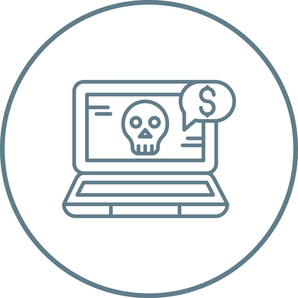 Online Fraud Vector Icon