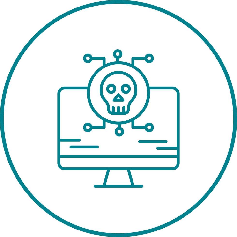 Virus Attack Vector Icon