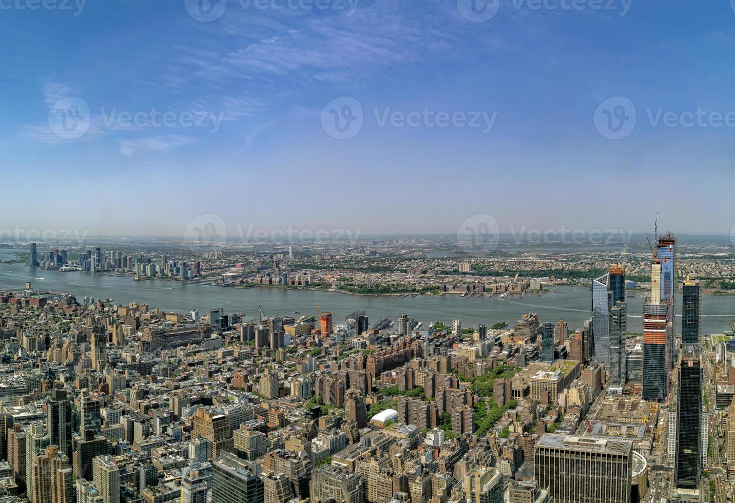 aerial new york manhattan cityscape photo