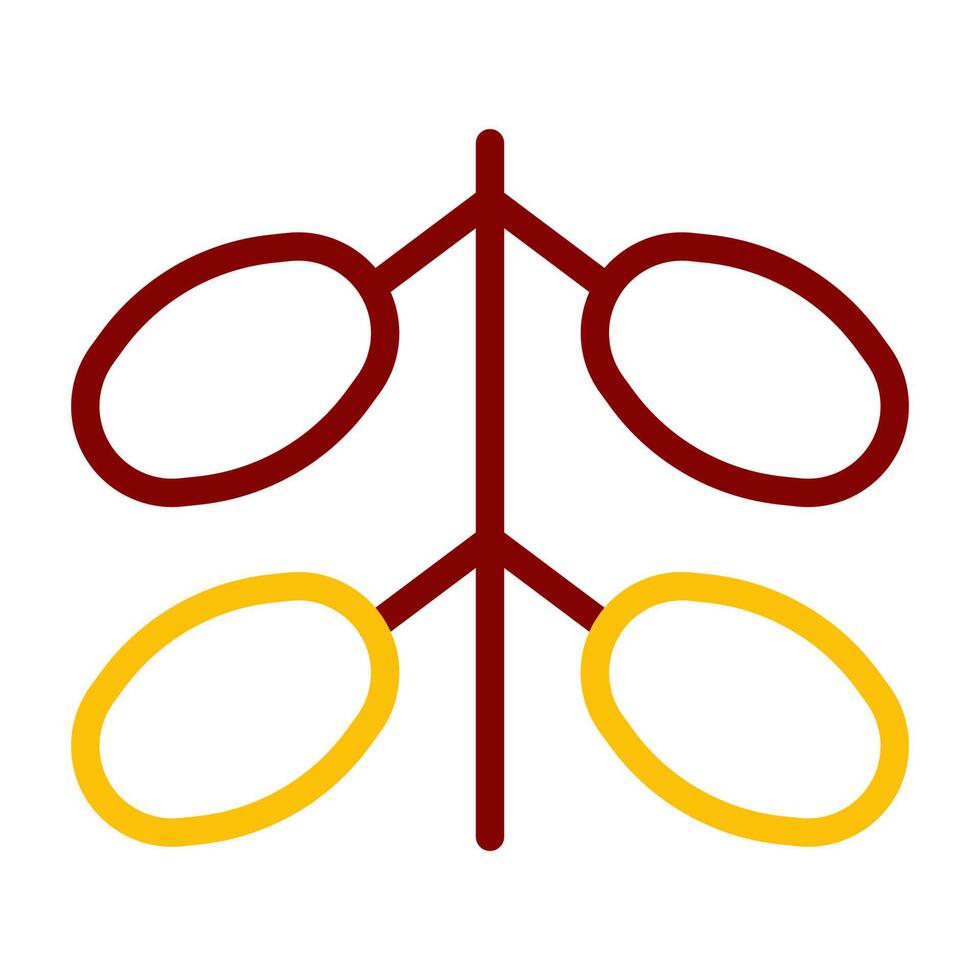 kurma palm icon duocolor red style ramadan illustration vector element and symbol perfect.