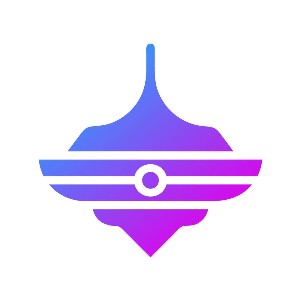 spinning icon gradient purple style chinese new year illustration vector perfect