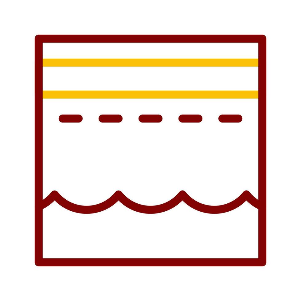 kaaba icon duocolor red style ramadan illustration vector element and symbol perfect.