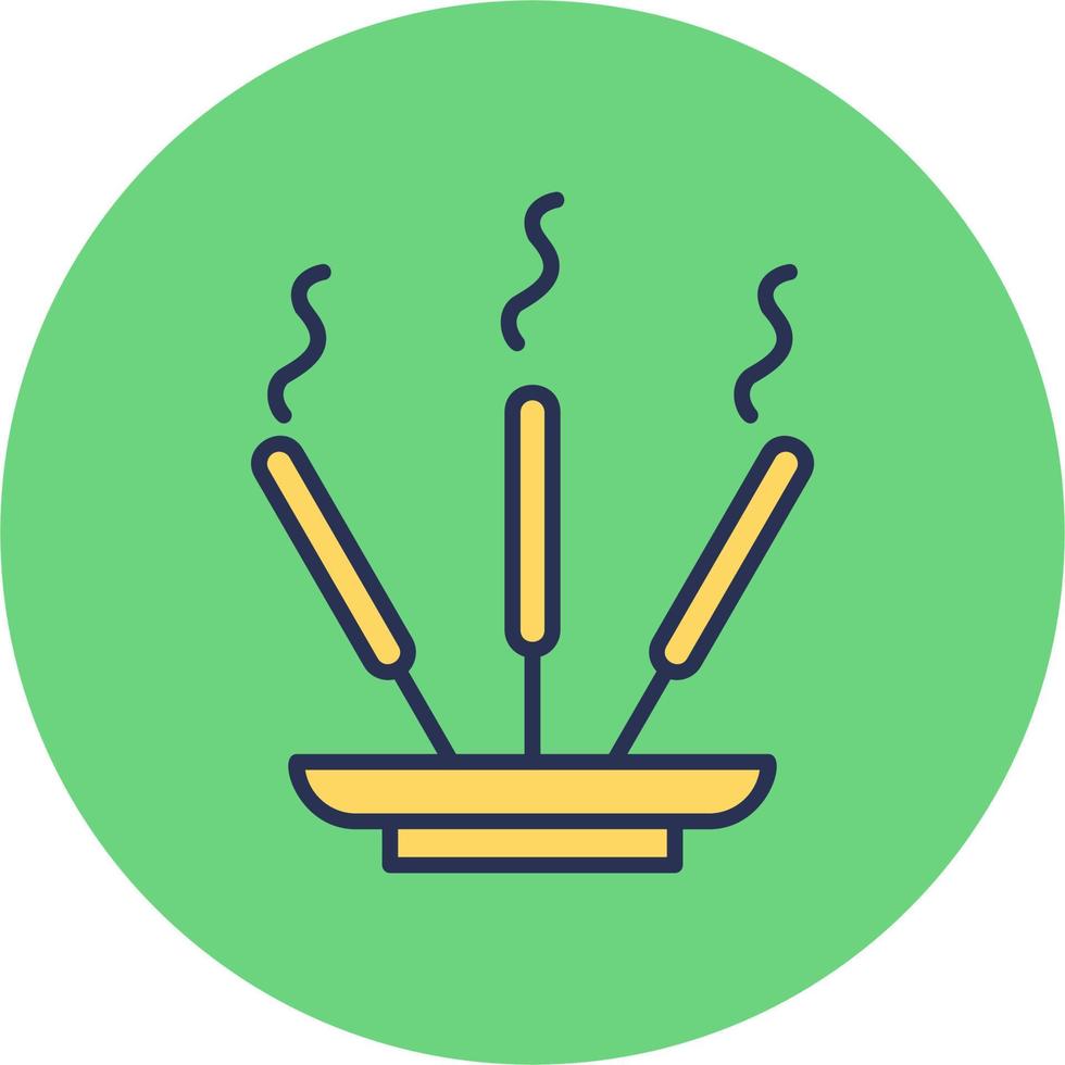 Incense Stick Vector Icon