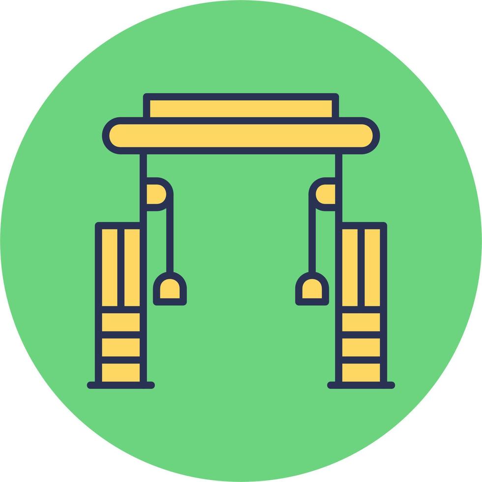 Cable Crossover Vector Icon