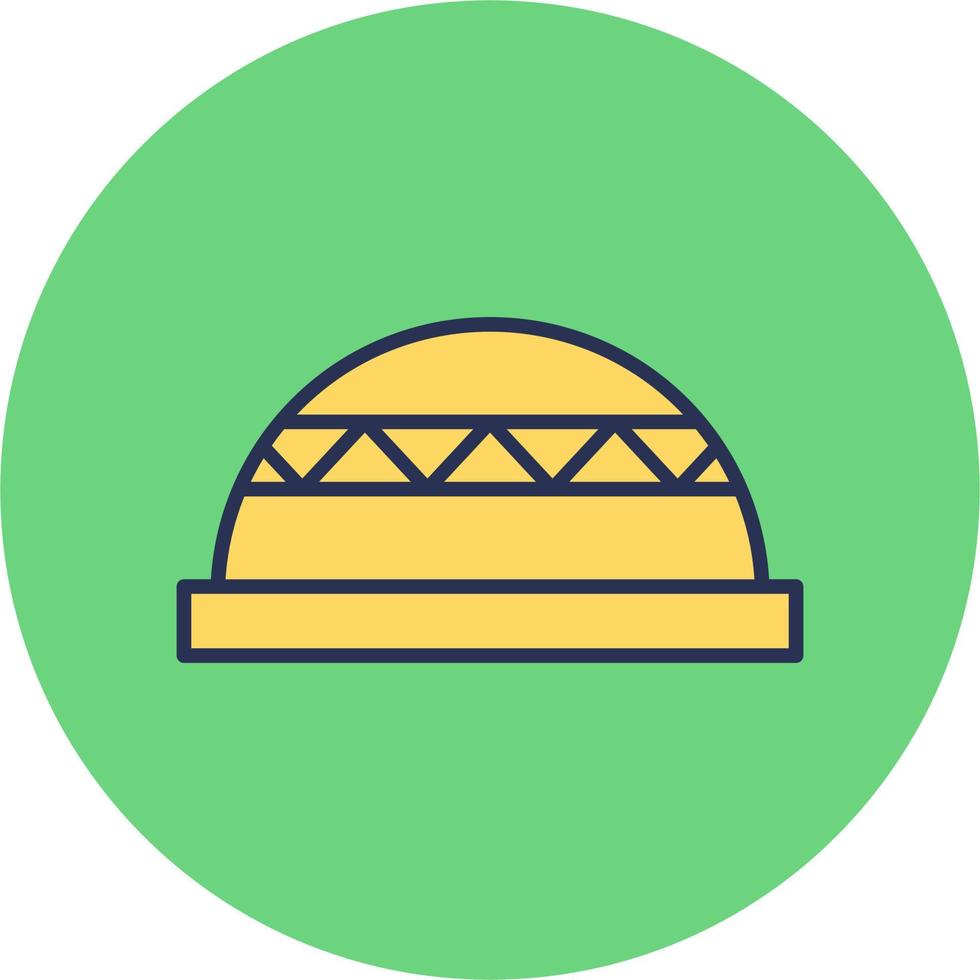 Bosu Ball Vector Icon