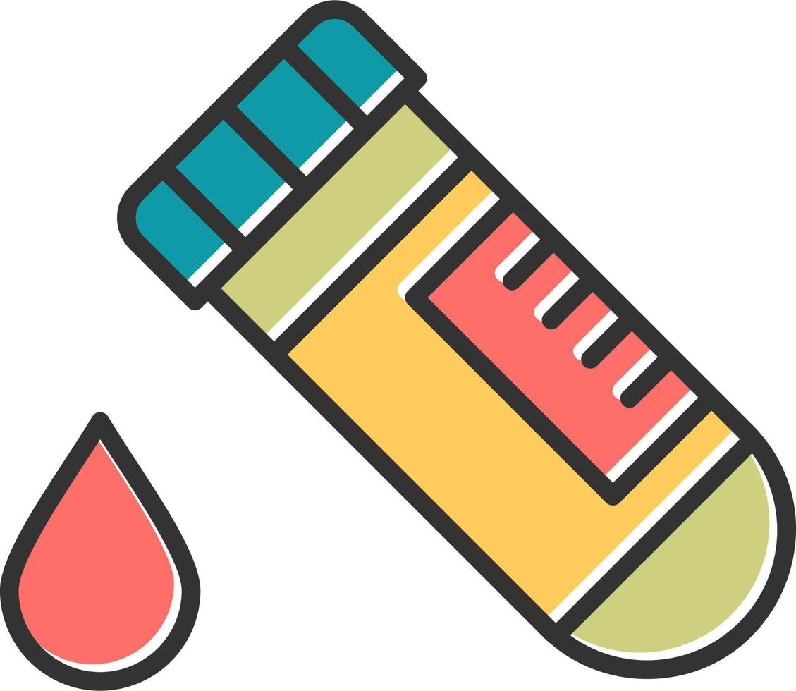 Blood Test Vector Icon