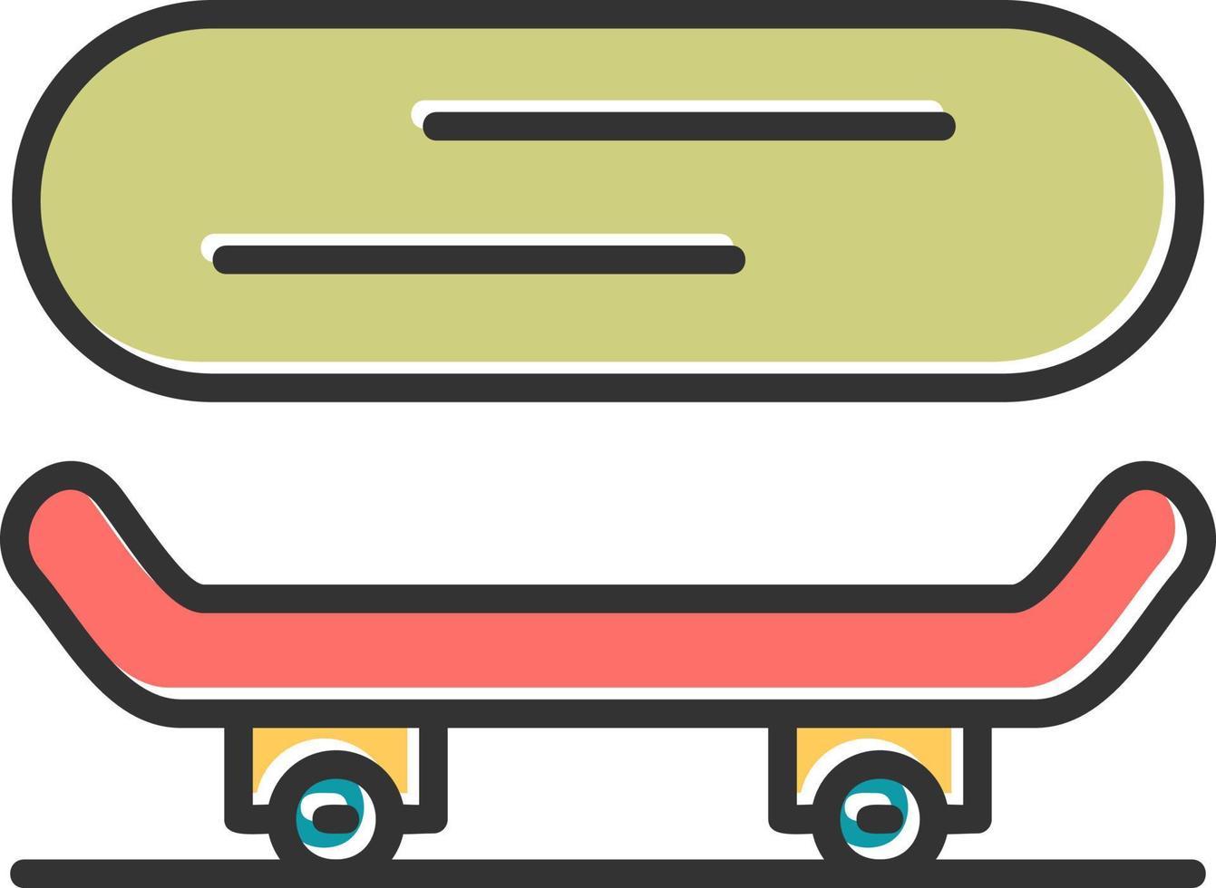 Skateboard Vector Icon