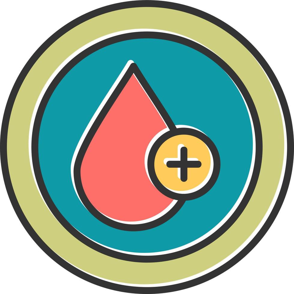 Blood Drop Vector Icon