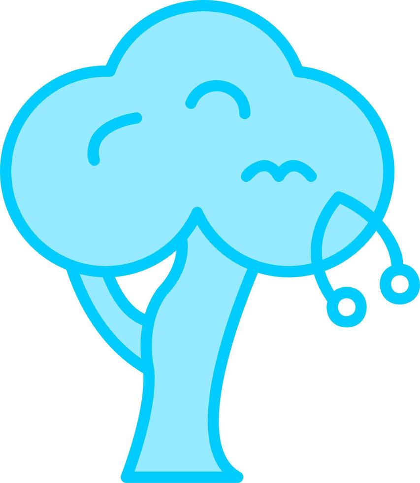 Cherry Tree Vector Icon