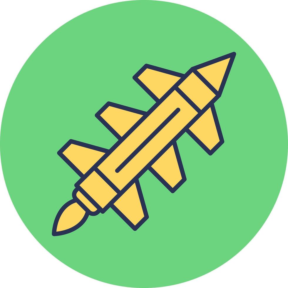 Missile Rocket Vector Icon