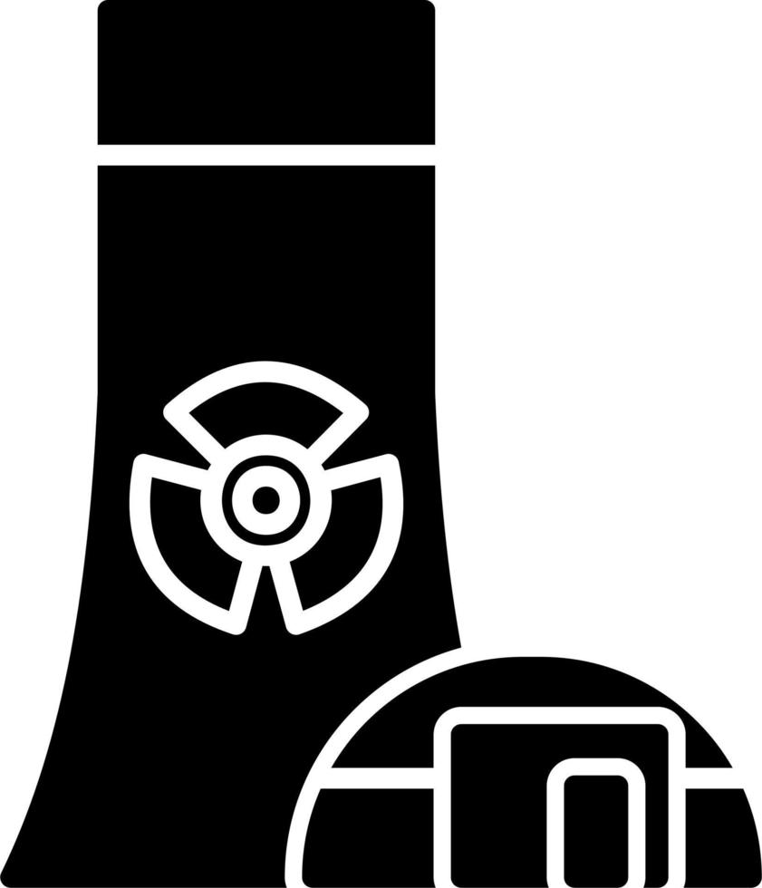 Nuclear Power Vector Icon