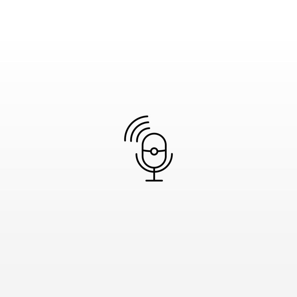 voice icon vector