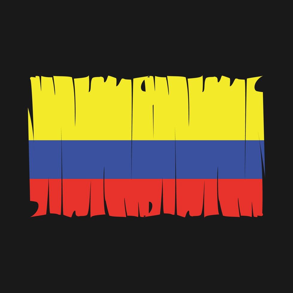 Colombia Flag Vector