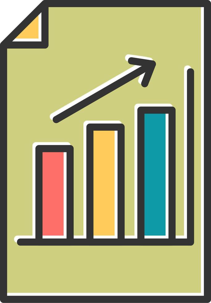 Bar Chart Vector Icon
