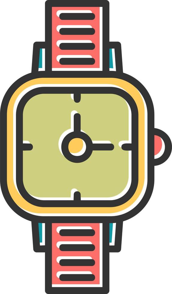 Watch Vector Icon