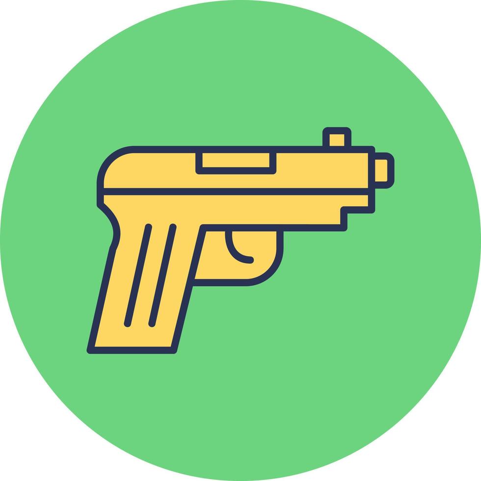 pistola pistola vector icono