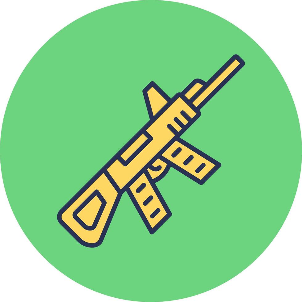 Machine Gun Vector Icon