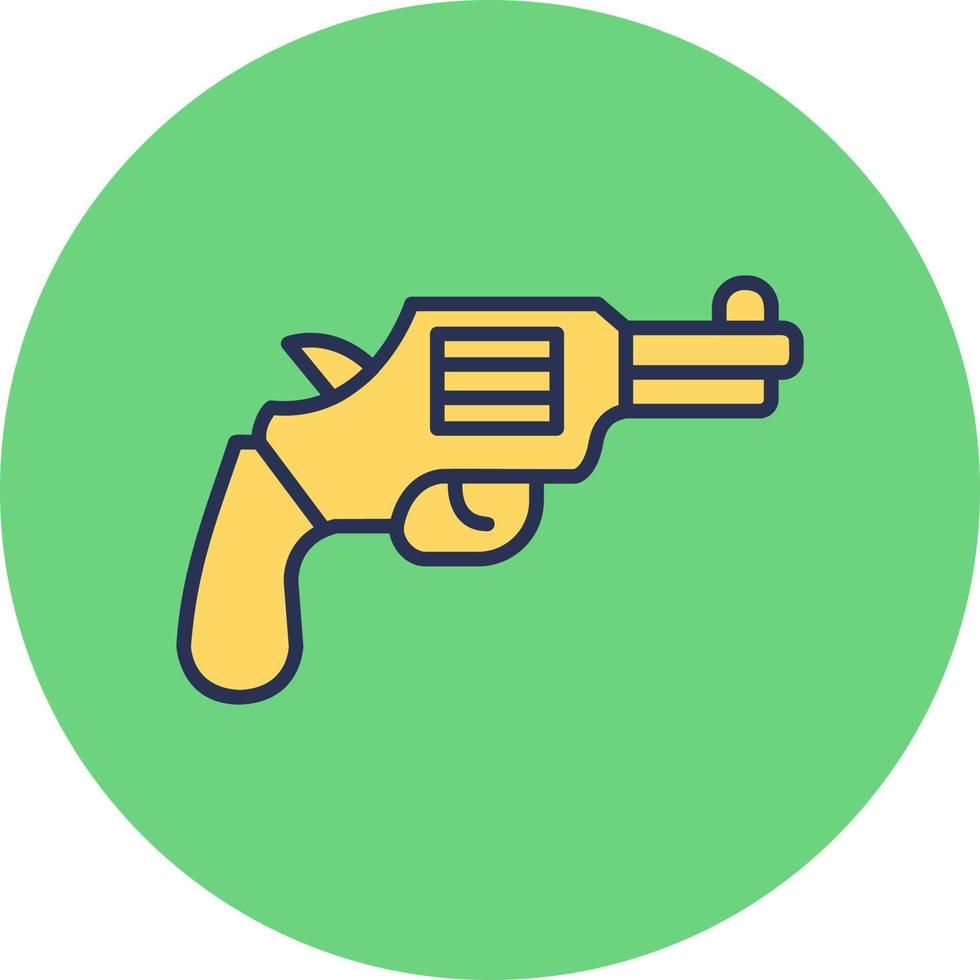 icono de vector de pistola