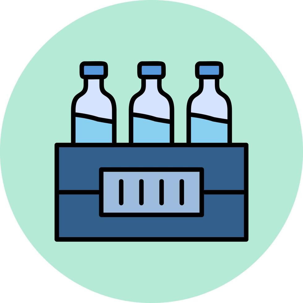 Water Bottles Vector Icon