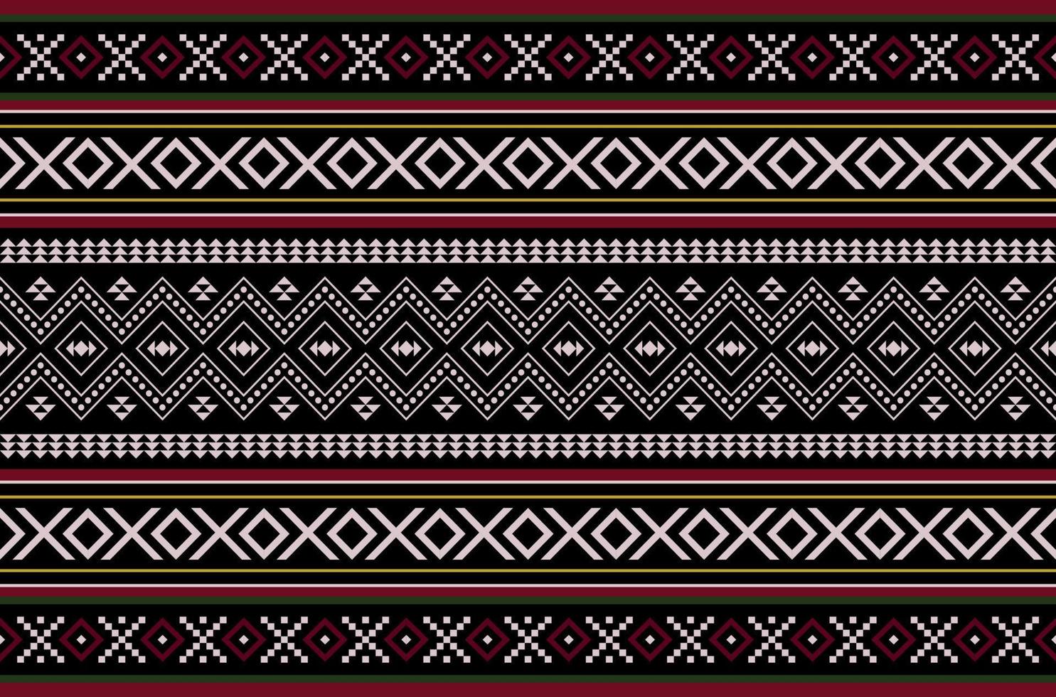 Traditional Sadu Weaving Arabian Middle Eastern Rug Pattern vector