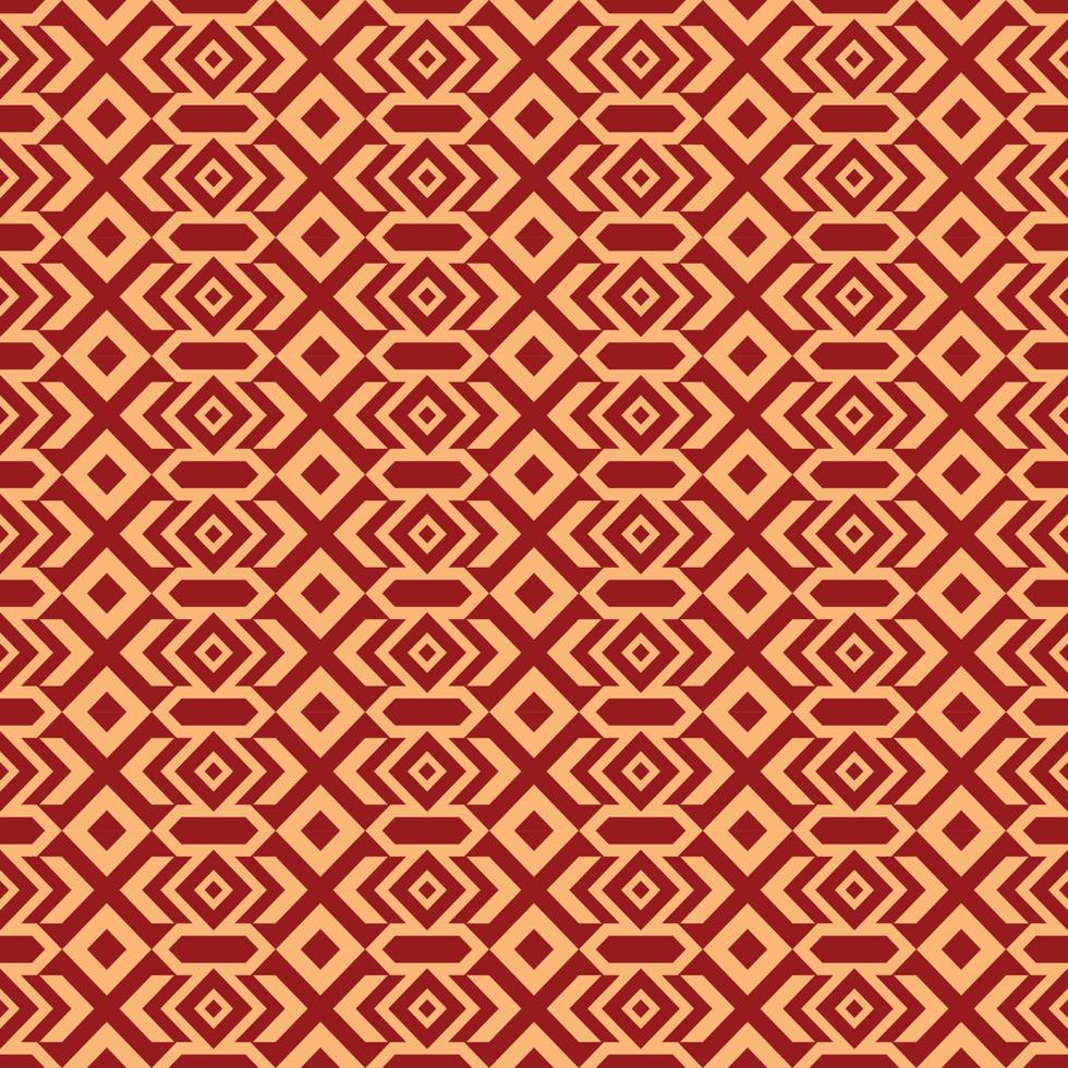 Traditional style chinese geometric seamless pattern vector