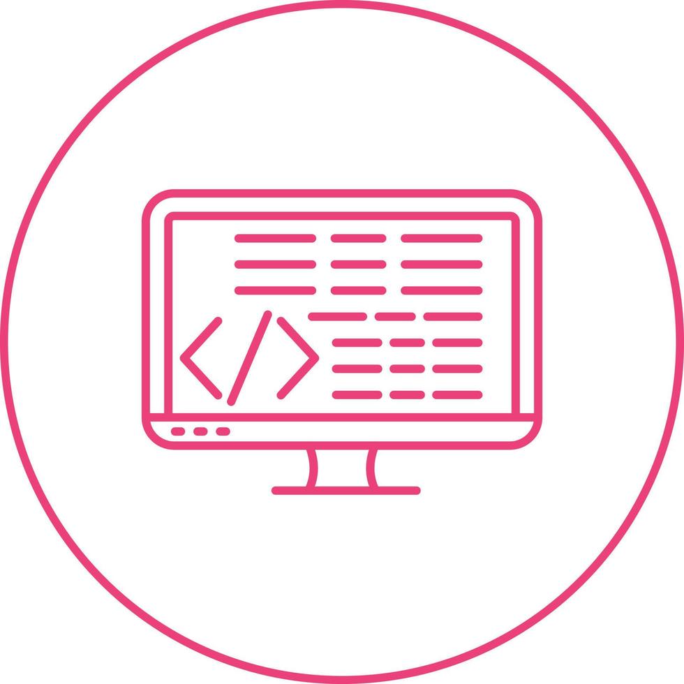 Coding Vector Icon
