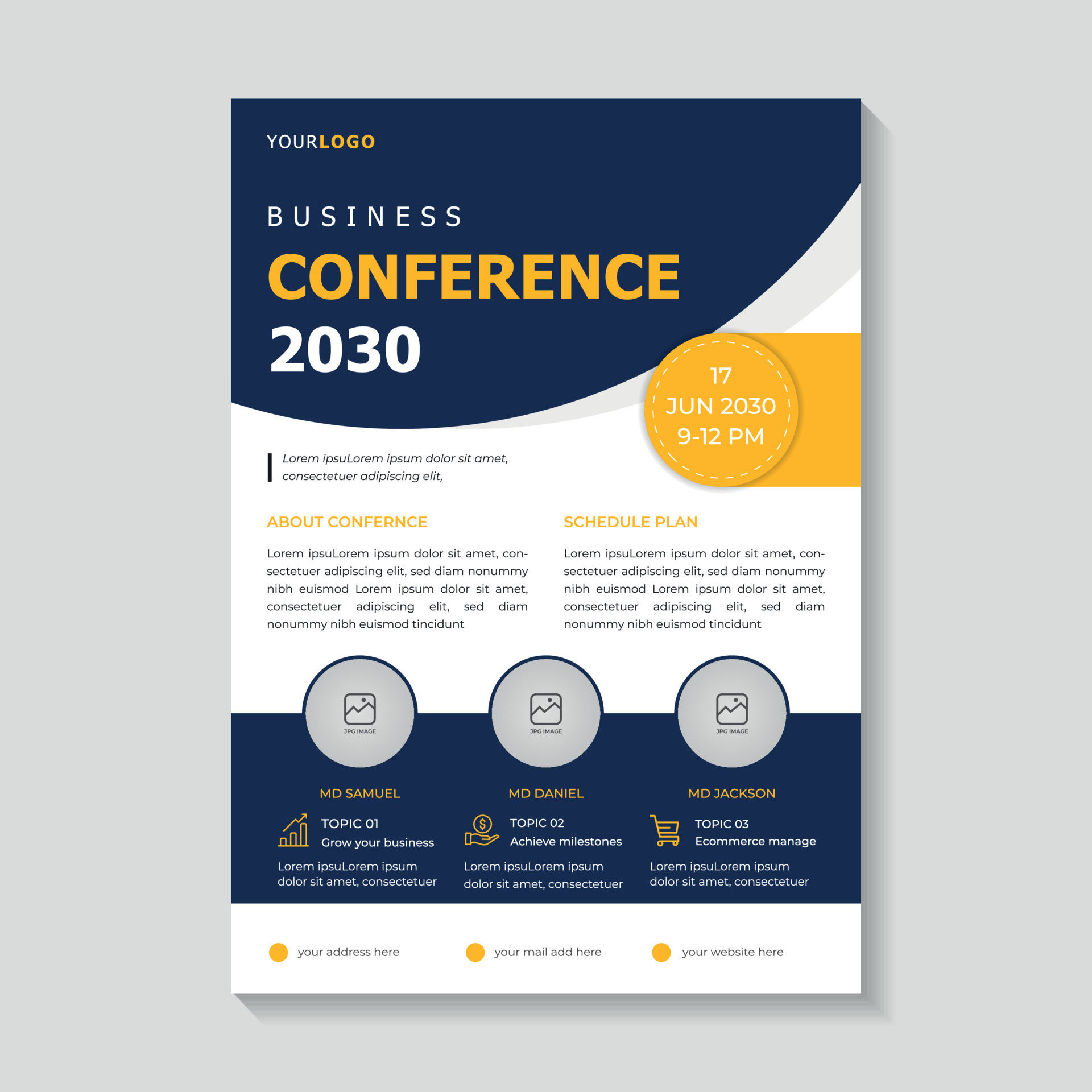 corporate business conference flyer template business conference corporate business conference flyer template business conference