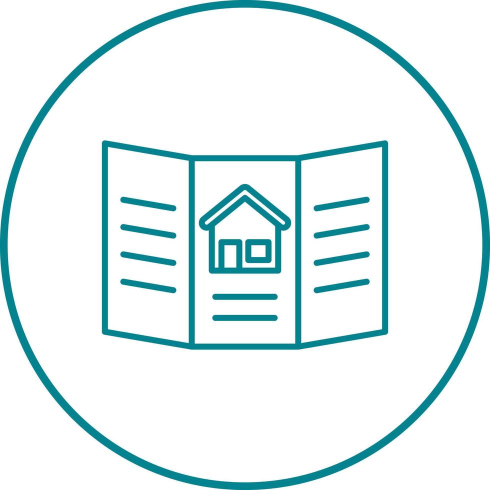 Brochure Vector Icon