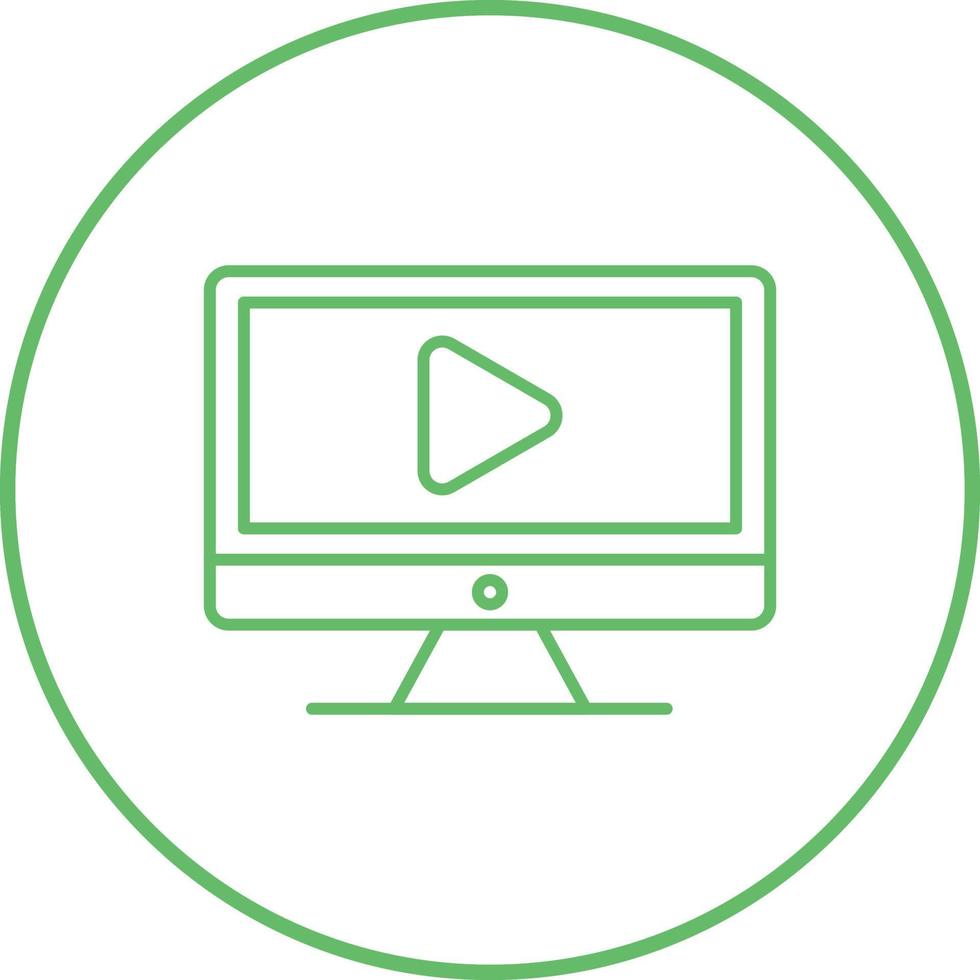 Video Lesson Vector Icon