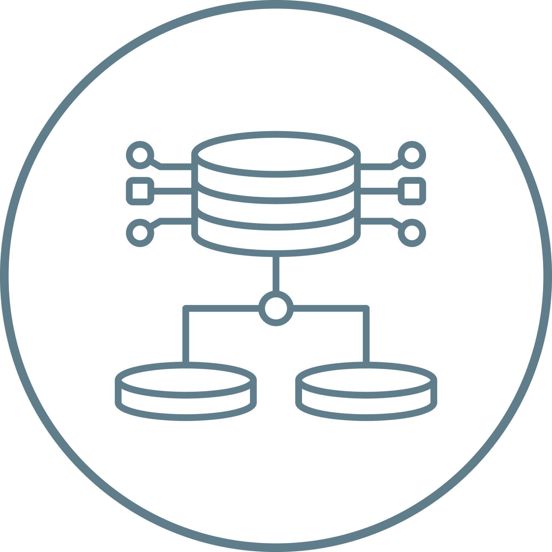 Structured Data Vector Icon 20256368 Vector Art at Vecteezy