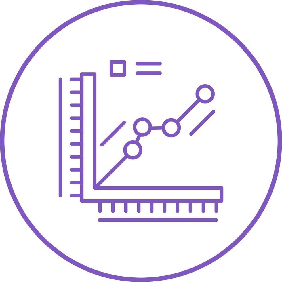 Graph Vector Icon