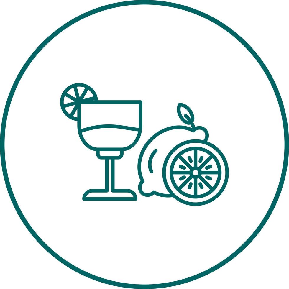 Lime Juice Vector Icon