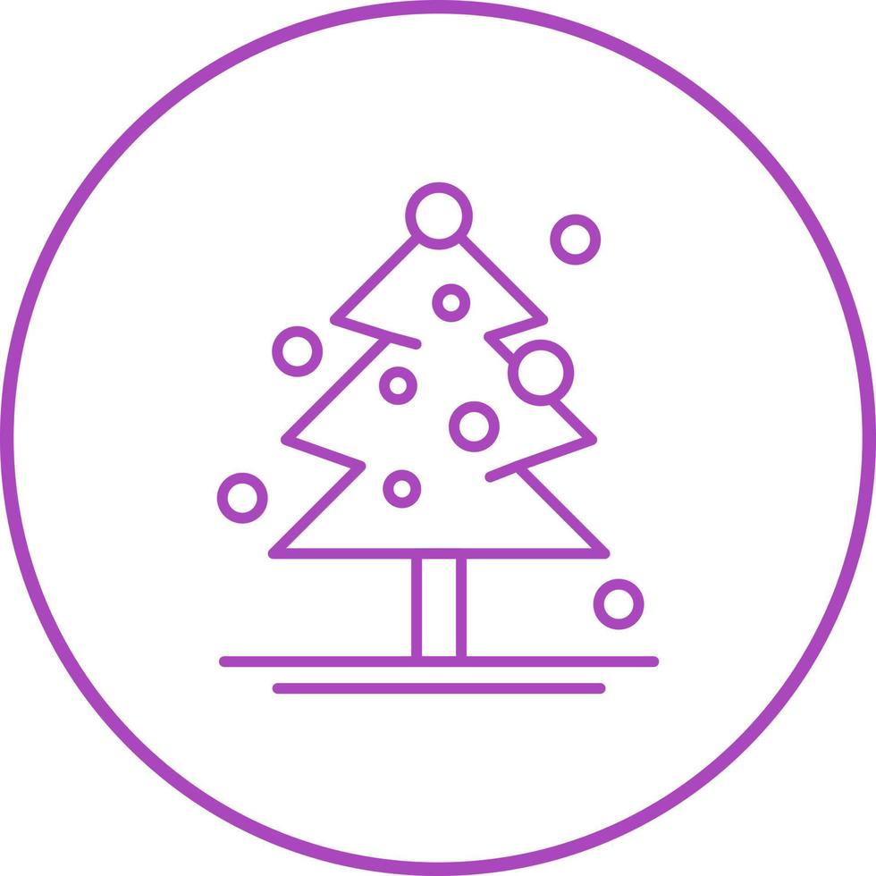 Christmas Tree Vector Icon