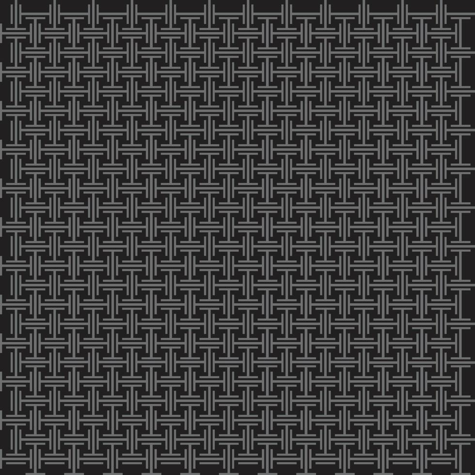 Seamless geometric line pattern art design. vector