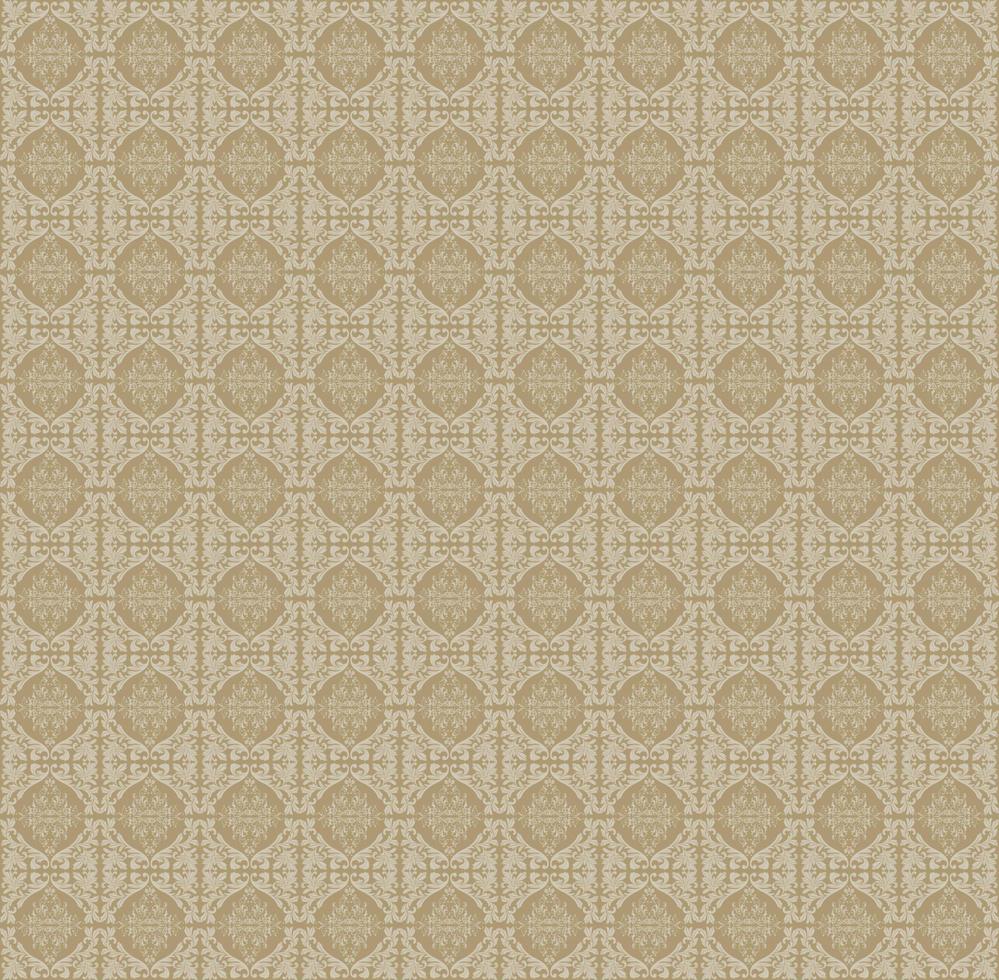 Vector seamless damask patterns. Rich ornament, old Damascus style pattern for wallpapers, textile, packaging, design of luxury products - Vector Illustration