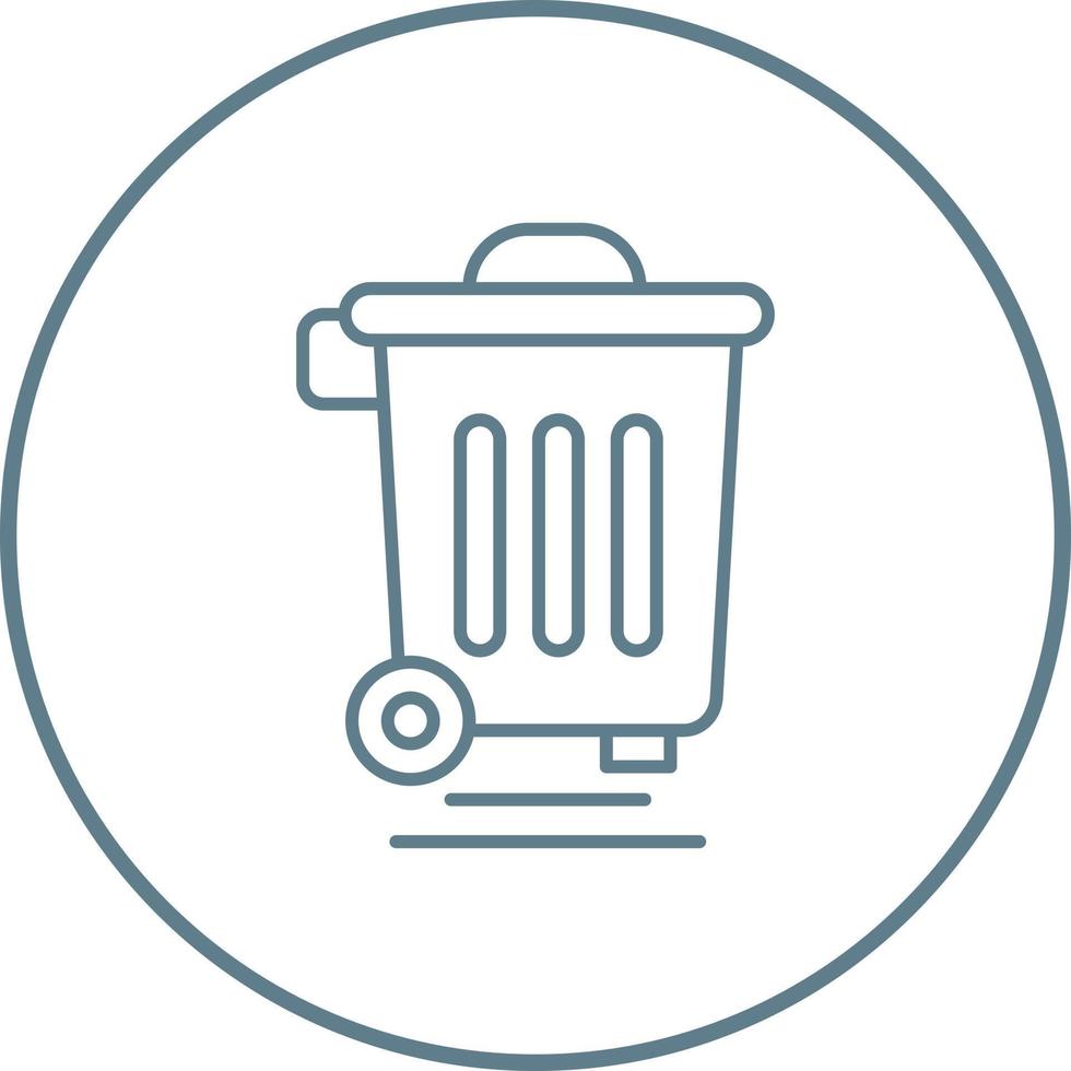 Dustbin Vector Icon