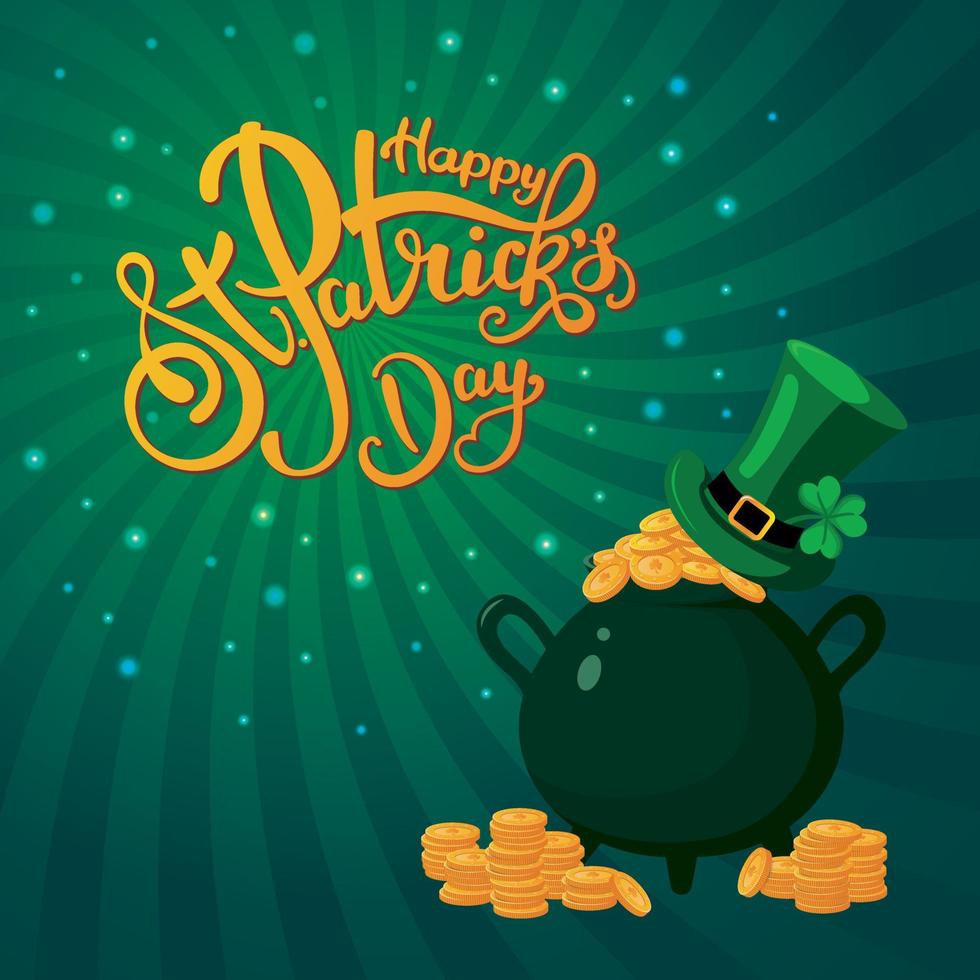 Poster to St. Patrick's Day vector