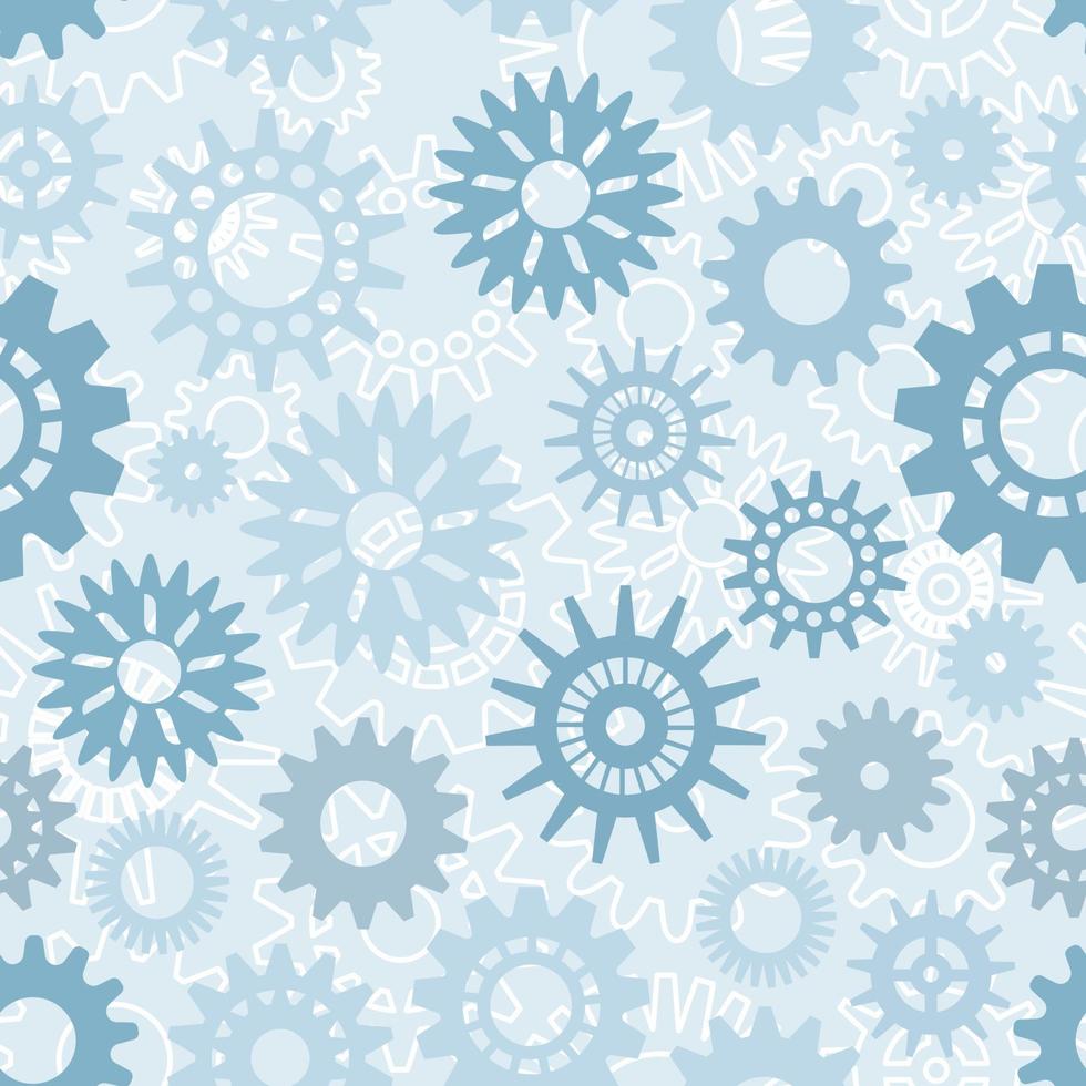 Pattern with gear vector