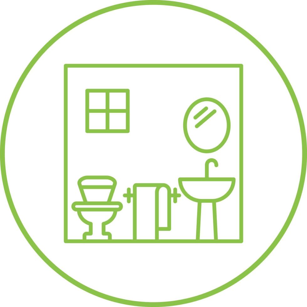 Bathroom Vector Icon