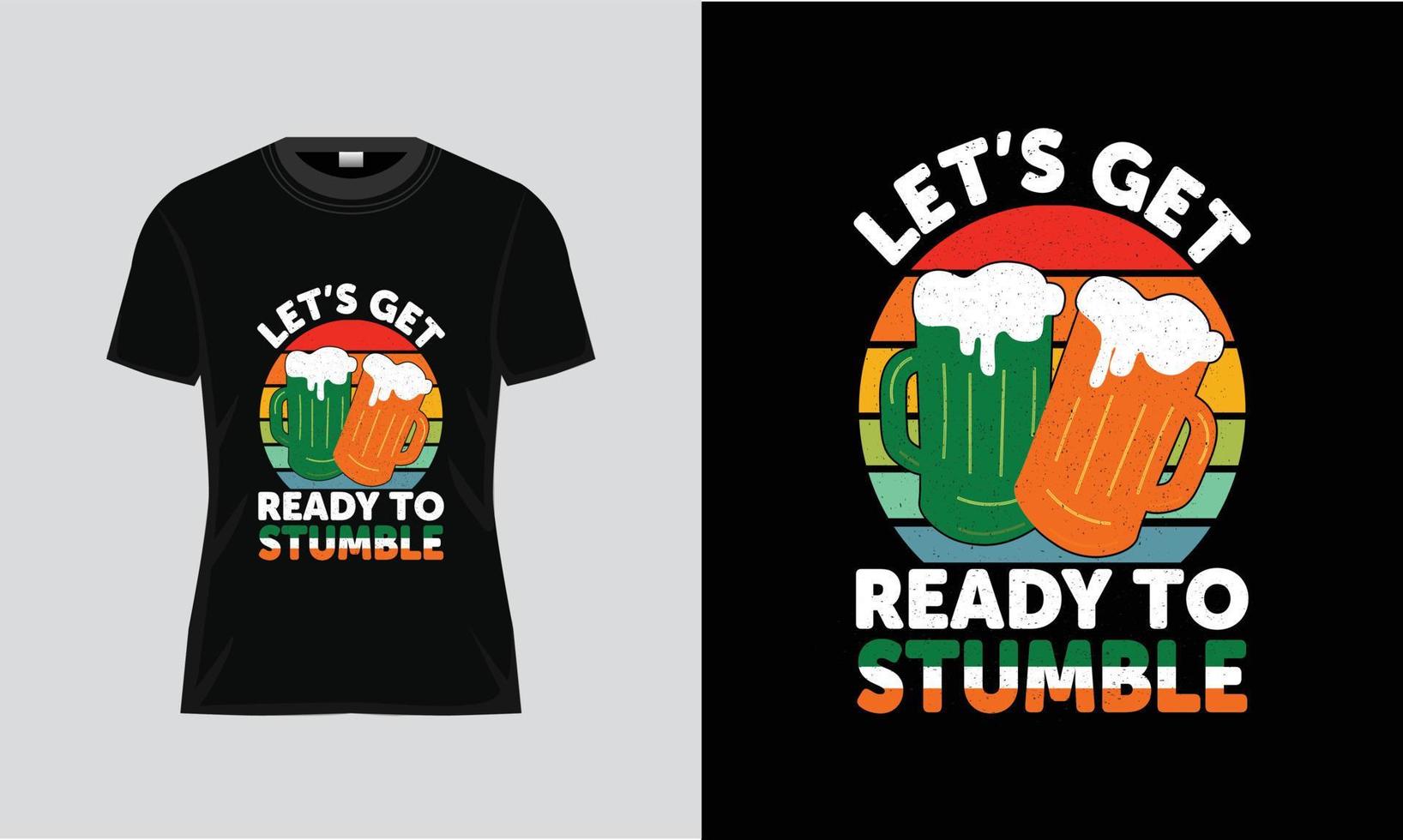 lets get ready to stumble vector