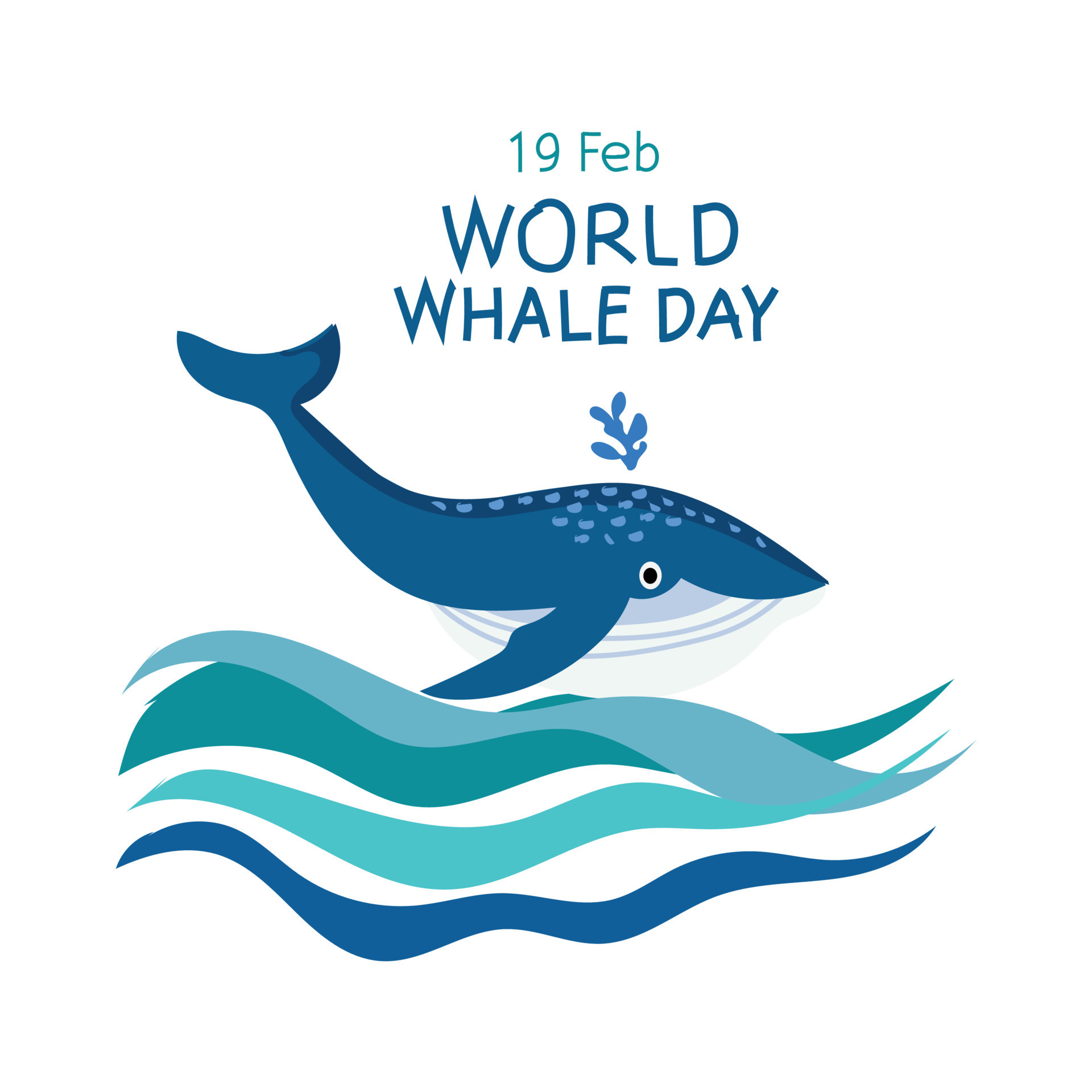 World Whale Day Vector illustration. 20257917 Vector Art at Vecteezy