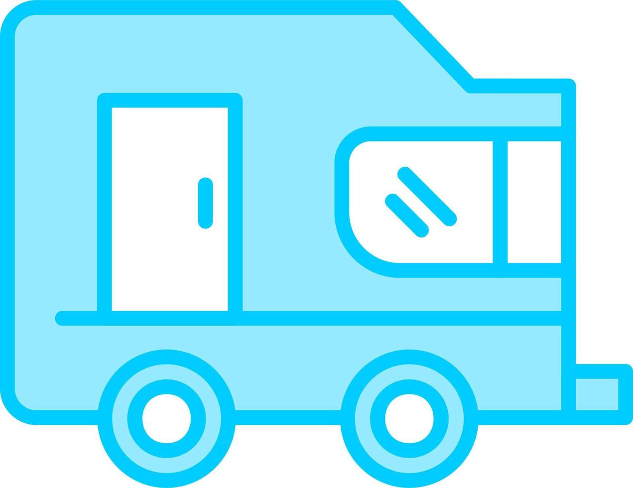 Caravan Vector Icon