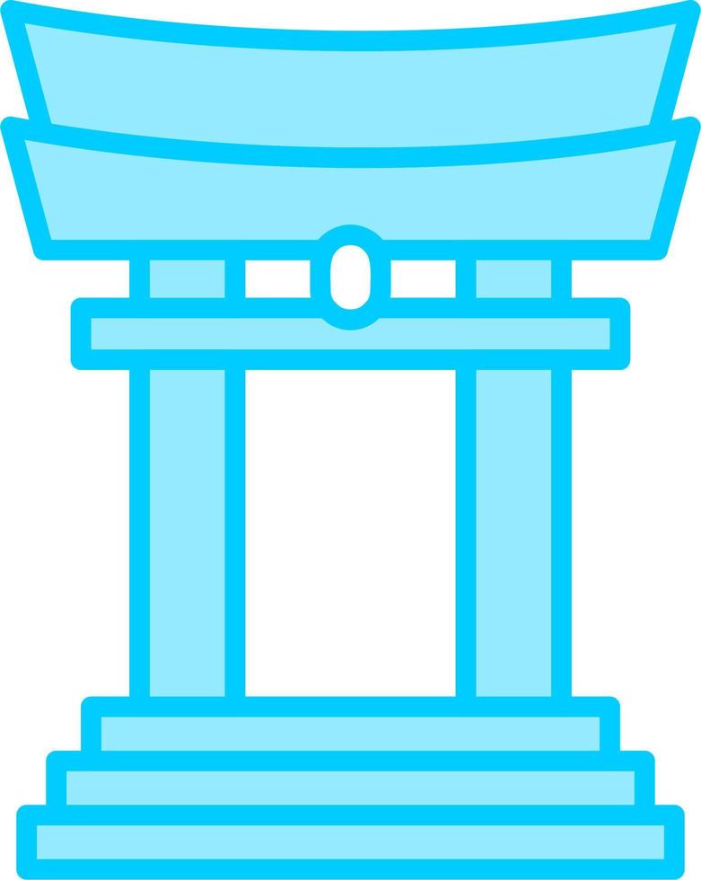 Torii Gate Vector Icon
