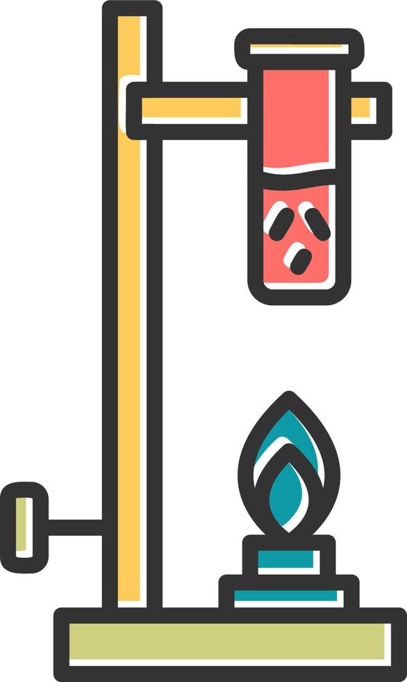 Bunsen Burner Vector Icon