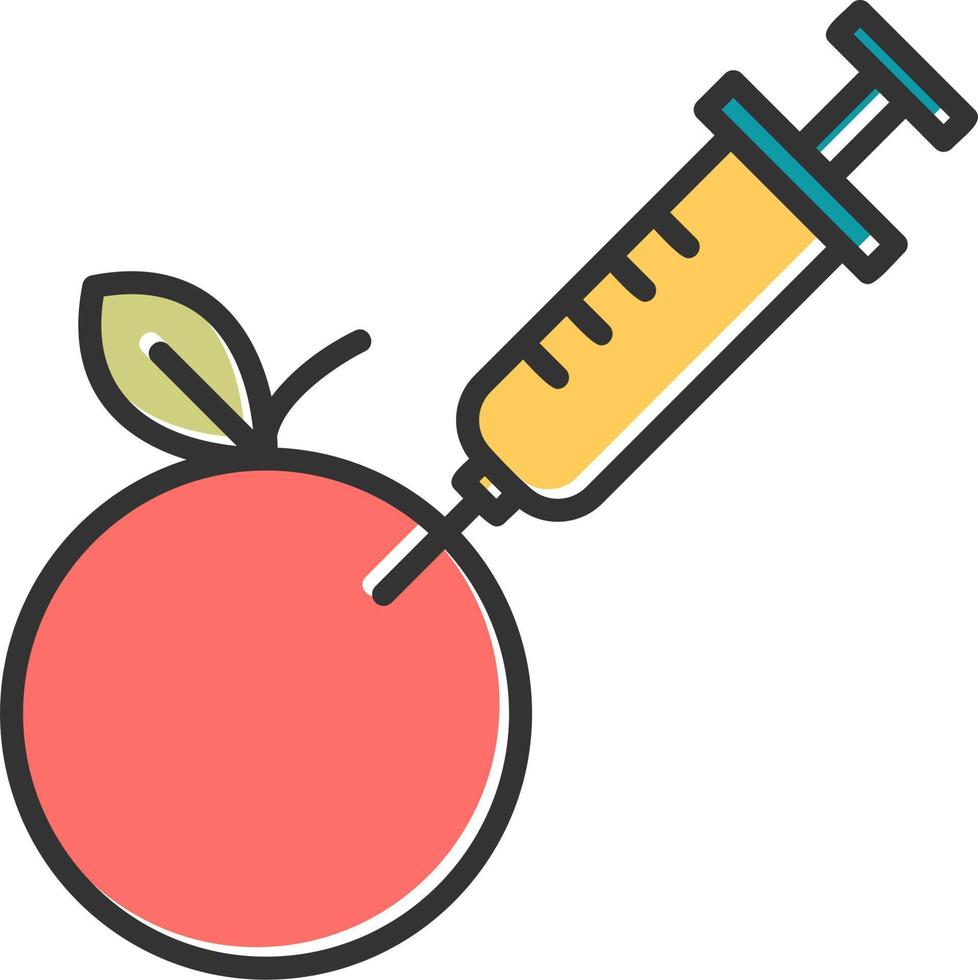 Gmo Food Vector Icon